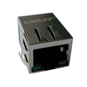 Cheap XFATM11B-CAxu1-4MS RJ45 Modular Jack 10/100Base-T Ethernet Connector for sale