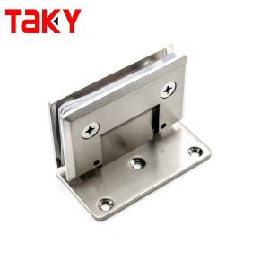 Sliver Chrome Finish Shower Door Hinges for Foldable Glass Door Excellent Value