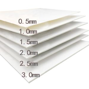 White Folding Cardboard 300gsm Uncoated Ivory Board for Custom Printing