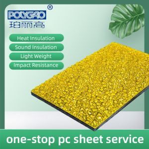 Plastic Polycarbonate Sheet 3mm Crystal Polycarbonate Sheet Monolithic Diamond