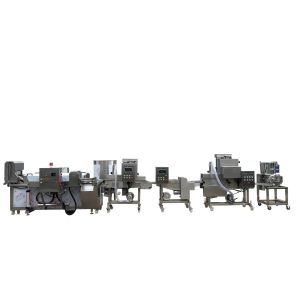 380V Voltage Customized Panko Breaded Fish Processing Line for Customized Needs