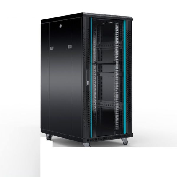 Quality 6U 9U 12U 19 Inch Wall Mount Network Cabinet With Black Color wholesale