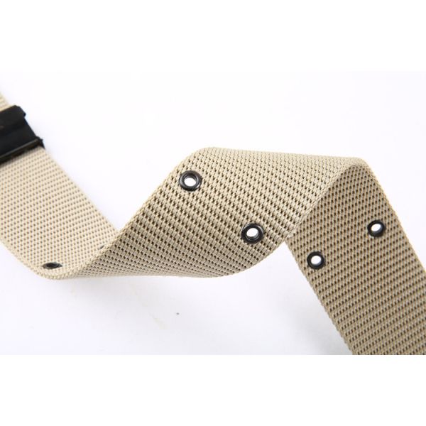 Polypropylene Tactical Knitted Belt 125cm Elastic Belt Mens