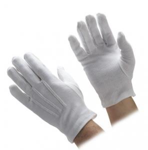 China white cotton gloves ,cotton working gloves on sale
