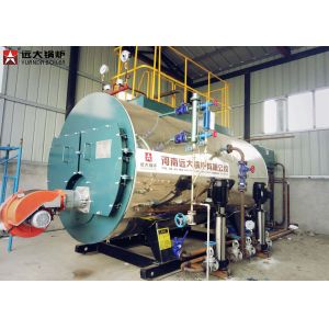 China Natural Gas Diesel Oil Fired Hot Water Boiler 1 Mw 95% High Efficiency on sale