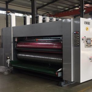 Fully Automatic 5 Color Flexo Slotter With Stacker Machine