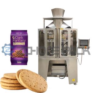 Multihead Vertical Packaging Machine Biscuit, Potato Chips , Shrimp Chips , Meat