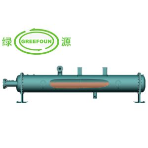 Full Liquid Type R22 Water Cooled Evaporator Flooded Heat Exchanger