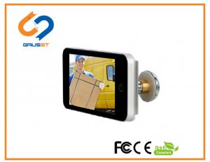 China HD LCD Screen Lookout Smart Door Viewer / Wide Angle Digital Door Viewer Wifi on sale