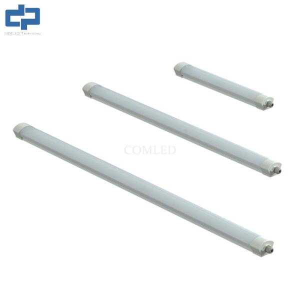 40w Linear Led Surface Mount Fixture 4FT Linear Light With Press Type Terminal