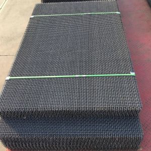 High quality steel material Crimped Wire Mesh Screen For Mining Stone Crusher