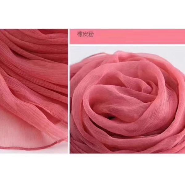 high quality 100% polyester 75D pure georgette woven chiffon fabric for lady