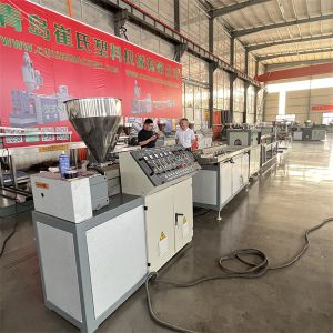 Cheap Cooling Efficiency Water Cooling Carbon Spiral Corrugated Pipe Production Line for Pe Pipe for sale