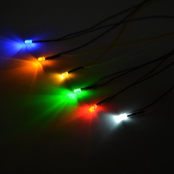 Quality 30cm long colors Led light with line DC3V for model train layout architecture scale models wholesale