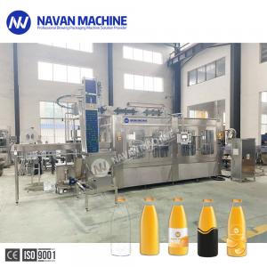 China 500ml Beverage Juice Filling Machine Hot Filling For PET Bottle on sale