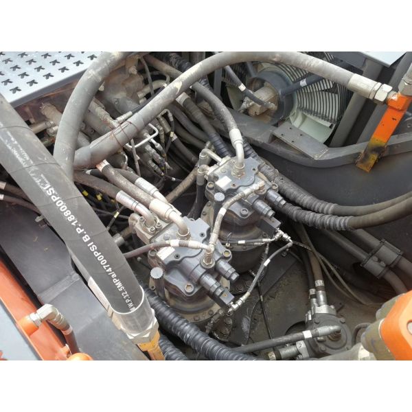 214KW Used Doosan DX380LC Hydraulic Excavator Original Version in stock