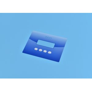 Gradient Printing Graphic Overlay / Membrane Switch Overlay High Lifespan