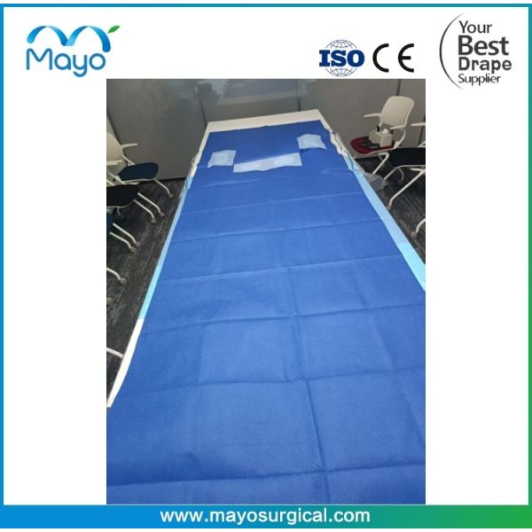 CathLab Use Surgical Angiography Drape With 4 Hole