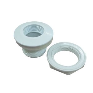 Reducer Shape Grooved Pipe Fittings Hot Tub Adapter White Pipe Connection