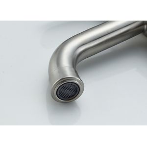 Durable ROVATE Waterfall Bathroom Faucet , Bathroom Sink Taps Under Counter