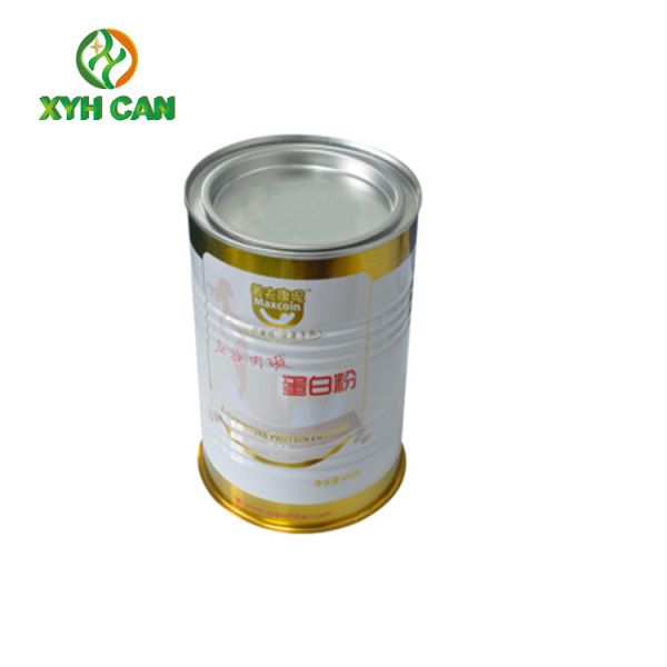 Commercial Tin Gift Box Easy Open End / Metal Cookie Tins CMYK Printing
