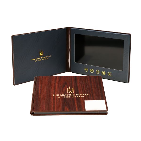 Quality Video In Folder 2.4" CMYK Printing Portable Display Bag Holder 16 9 Ratio for Exhibitions Essentia wholesale