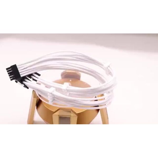 High Quality Computer Card RTX Graphics 3.0 Series 12p to double 8p 18AWG White