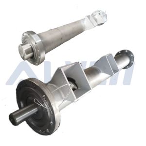 China Bimetallic Screw Barrel Ra0.4 for Plastic Extrusion HRC55-62 Hardness on sale