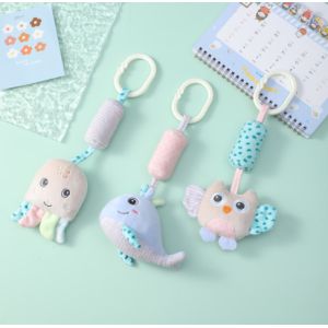 Educational Plush Toy Bedside Wind Chime For Baby Comforting