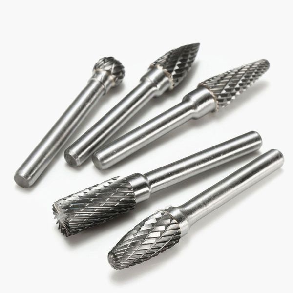Quality 10PCS 1/8" Shank Dia Tungsten Carbide Rotary File Burr Cutter for Power Tools and Burrs wholesale
