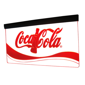 Quality Hanging style 8mm acrylic engraved led edge lit sign wholesale