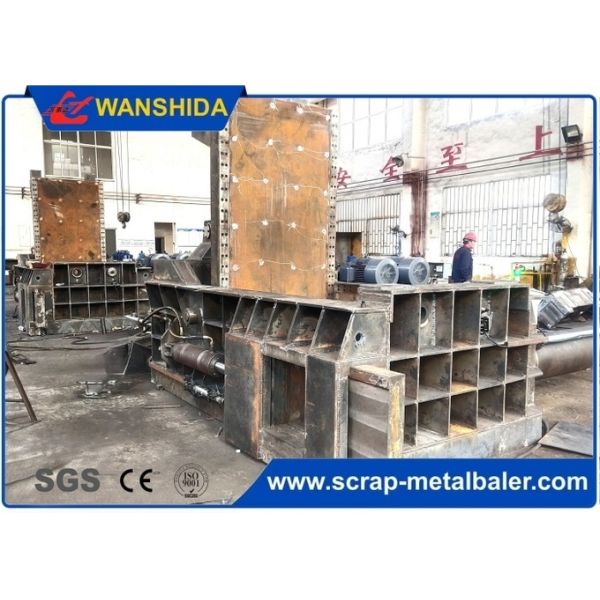 250ton Heavy-Duty Hydraulic Scrap Metal Baler with 90kW Motor and 2000x1750x900mm Press Room for Steel Factory