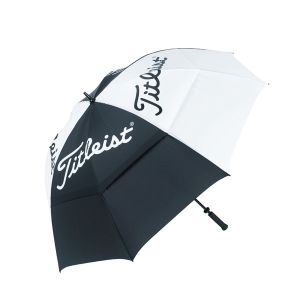 Double Layer Windproof Auto Open Straight Golf Umbrella With Customized Logo