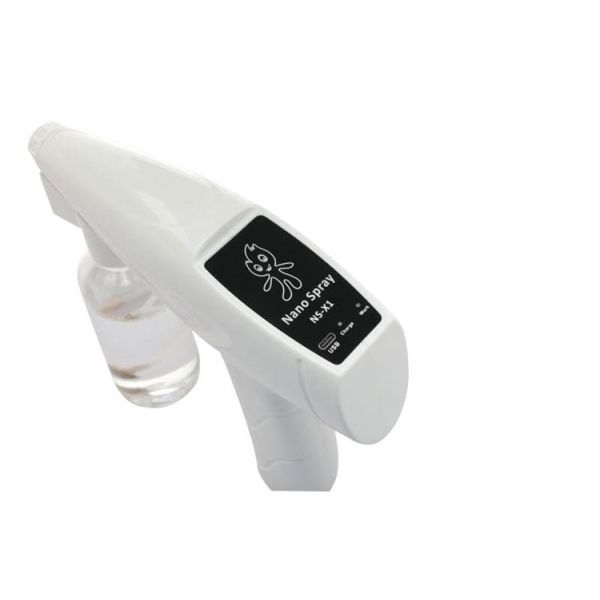 Ouchscreen Mini Atomizer Disinfectant Spray Wireless Charging Air Sanitizer With