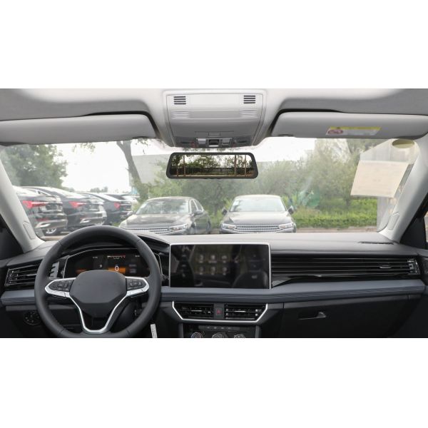 9.35 Inch Touch Interior Rearview Mirror Camera Dual Recording For Volkswagen