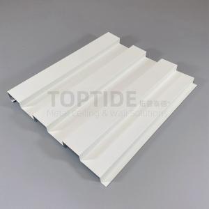 China 3.0mm Wooden Aluminum Decorative Panel Polyester CTC Powder Coating Wall Covering on sale