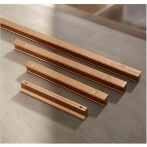 Black Gold Nickel Modern Design Door Pull Handles Sliding Door Recessed Handle