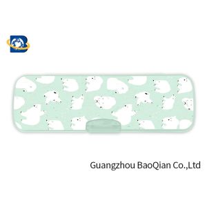 Stationery 3D Lenticular Printing Service Cute 3D Picture Plastic Pencil Case