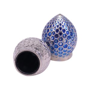 Custom Perfume Bottle Caps Gold Nut Zinc Alloy Perfume Cover For Empty Perfume