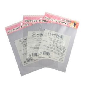 PE Header Hanging Hole Plastic Bag with Custom Printing & Self Adhesive Strip