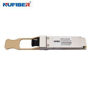 QSFP28-100G-SR4 Optical Transceiver Module 1310nm 10KM For Data Centers 100G