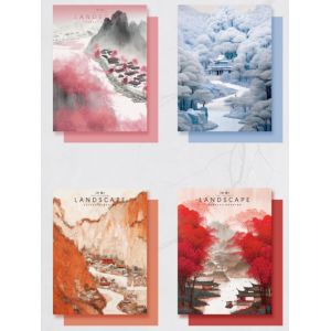 Chinese style art paper flower wrapping paper 85g waterproof recyclable paper