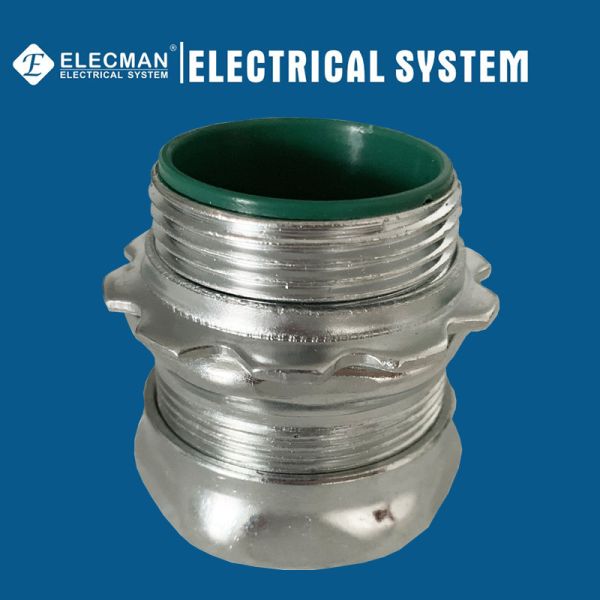 Quality Steel EMT Connector Compression Insulated Type 1-1/4" wholesale