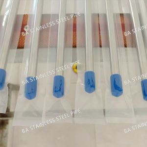 China ASTM A269 TP304 BA Stainless Steel Pipe 6*0.6mm/6*1mm/8*1.0mm ±0.03mm Tolerance in 6m Length on sale