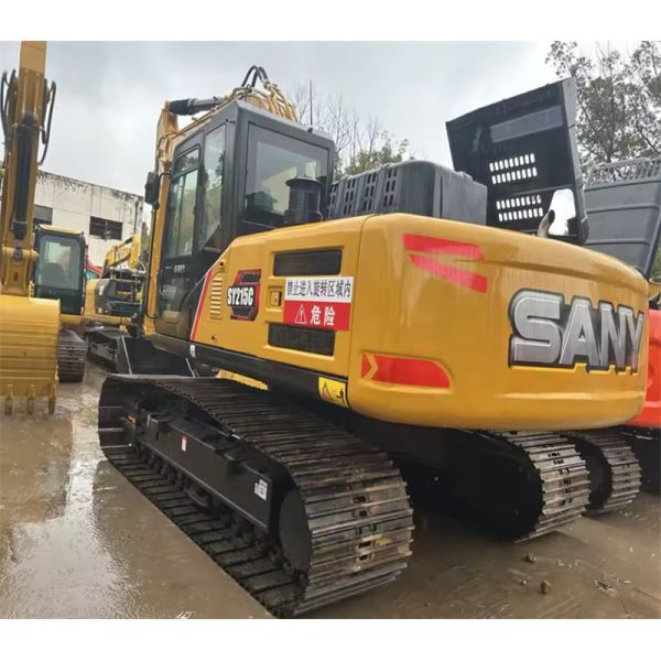 Used SANY SY215Crawler Hydraulic Excavator Original CHINA Cheap Excavator for