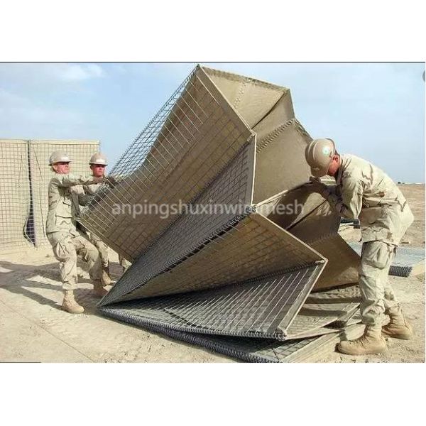 Highly Anti Corrosion Hot Galvanized Hesco Bastion Barrier