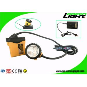Hight Lightness Led Miners Light , 25000lux Rechargeable Miners Headlamp IP68