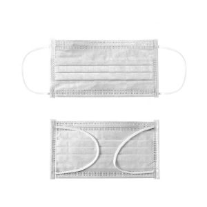 Superfine Fiber Material Disposable Medical Mask , 3 Ply Non Woven Face Mask CE