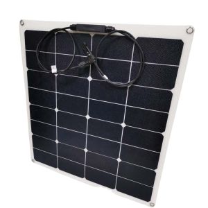 China Sunpower ETFE Surface Solar Flexible Panels 35W For RV Boat Camping Mobile green boat yacht Power solar cell on sale
