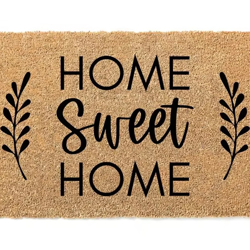 Quality Home Sweet Home Doormat Welcome Doormat Front Door Mat wholesale